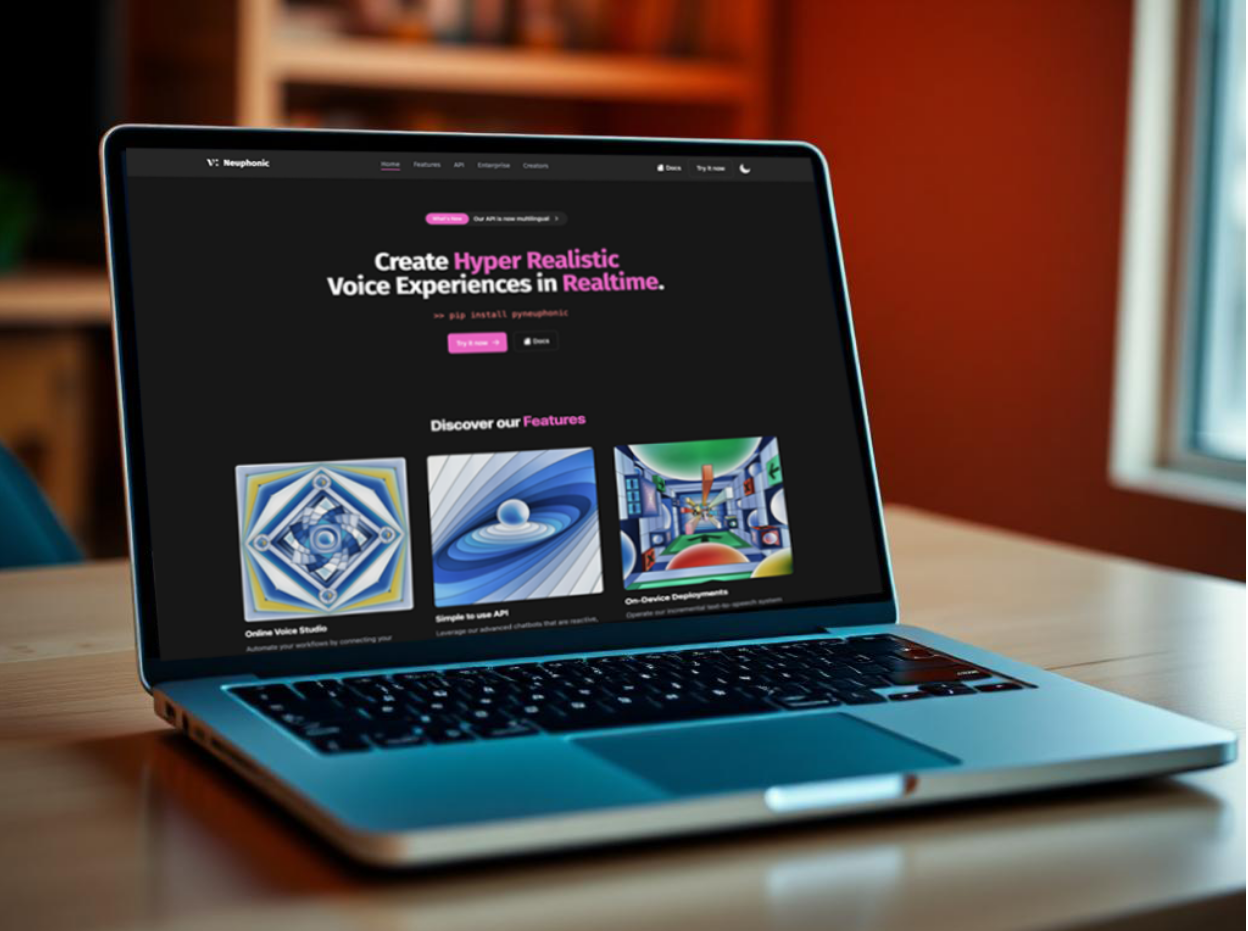 Neuphonic AI voice generator speech tool