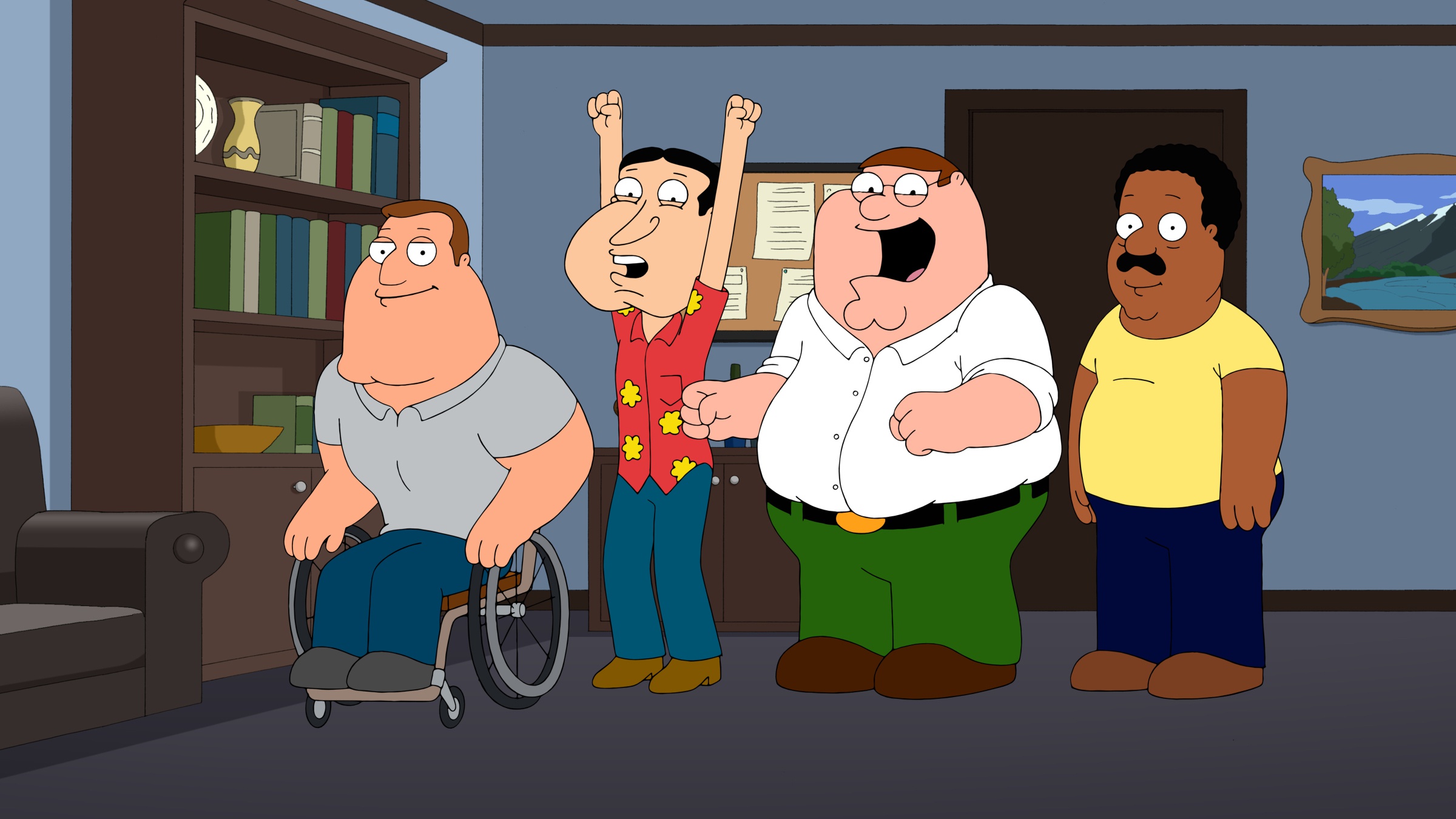 Peter Griffin and Family Guy AI characters