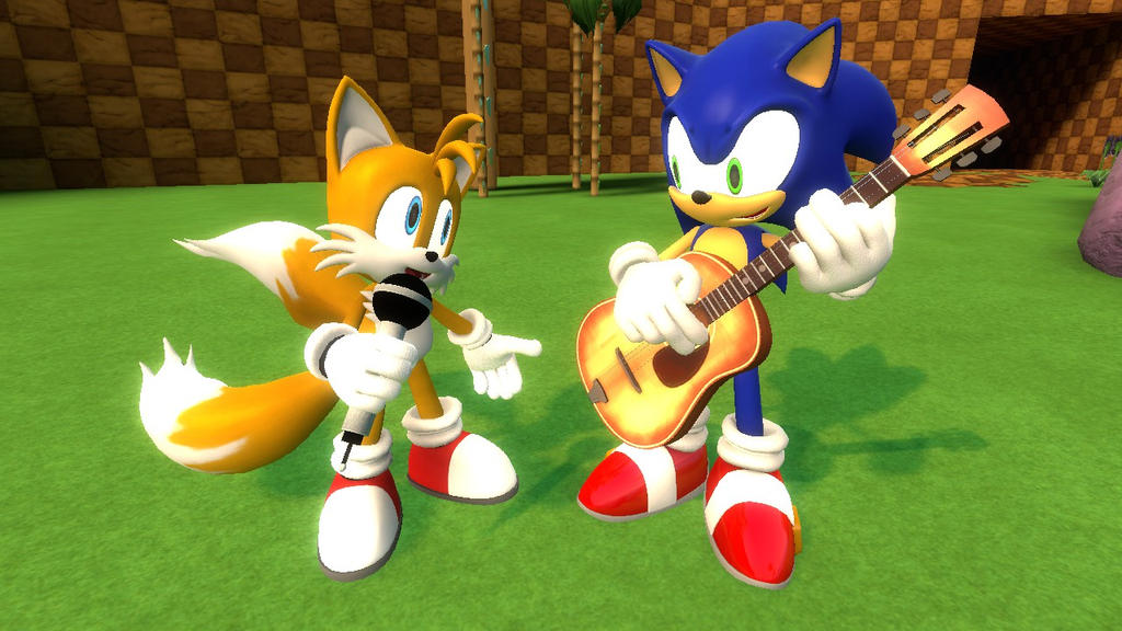 Sonic The Hedgehog singing an AI vocal